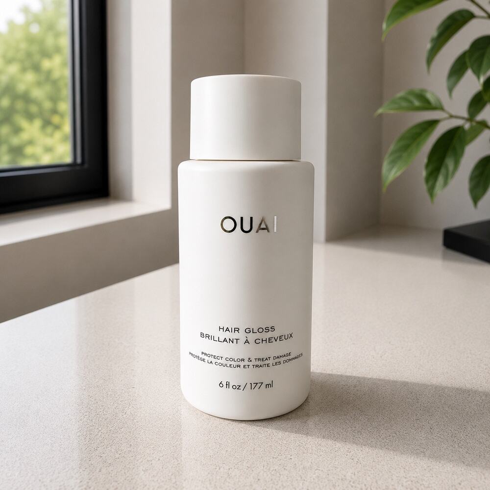 $34 OUAI Hair Gloss 6 oz Color Protect Shine Treatment New Sealed